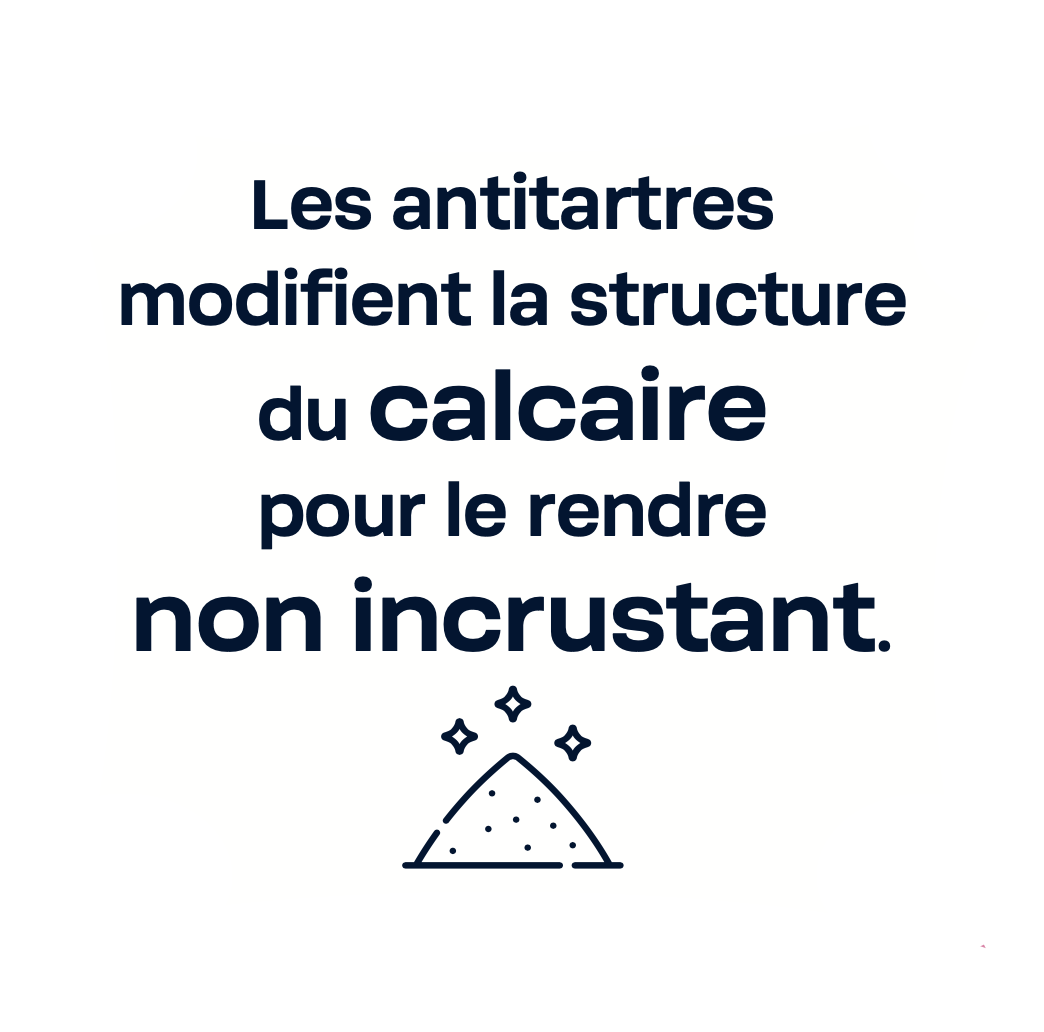 Calcaire non incrustant